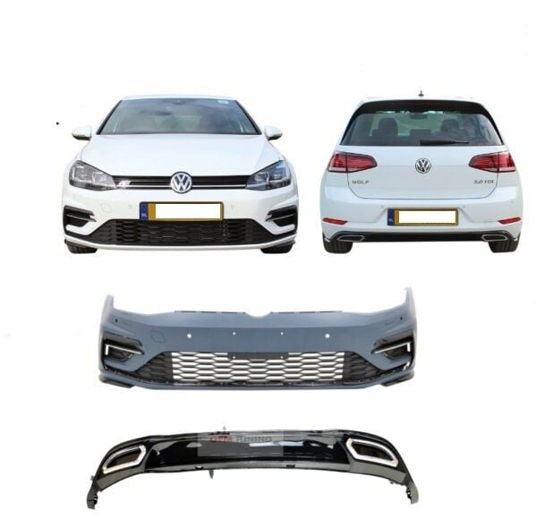 Vw golf 7.5 rline body kit tampon seti 2017 / 2021