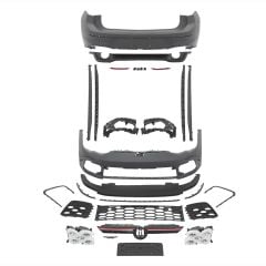 Vw golf 8 gti body kit tampon ve panjur seti 2021+