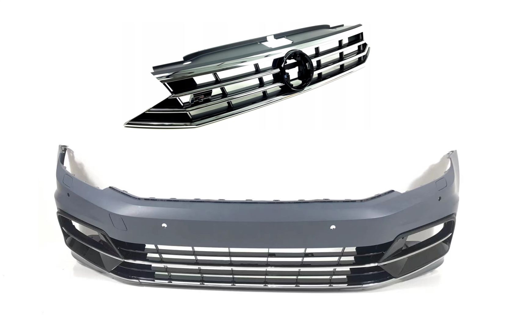 Vw passat b8.5 rline ön tampon ve panjur seti 2020+