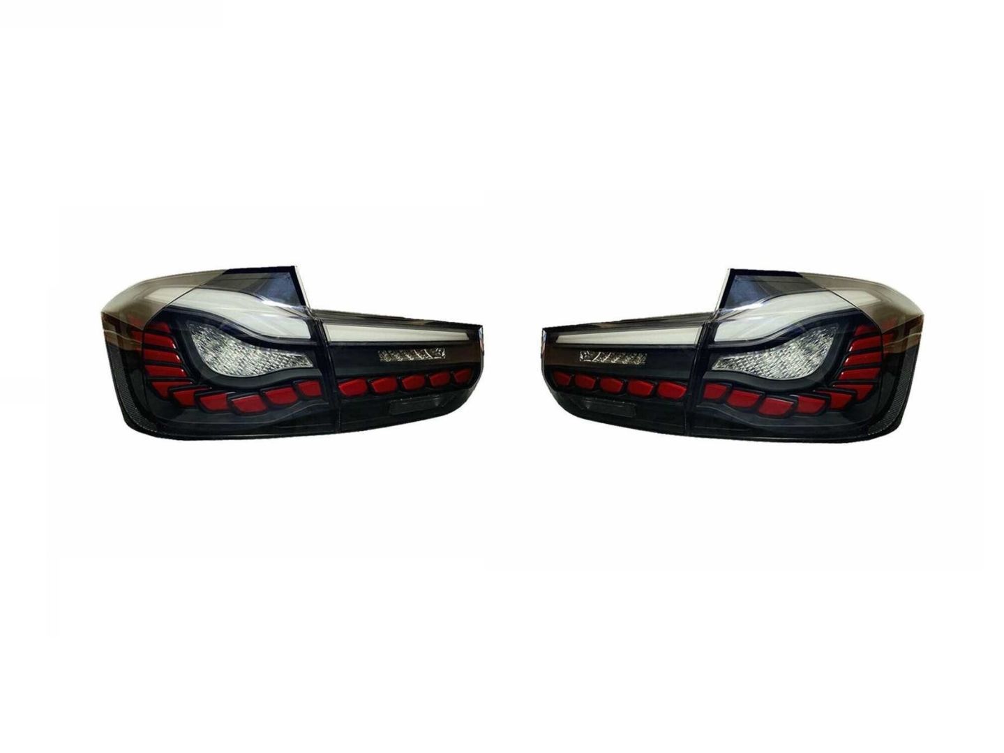 Bmw f30 arka stop lambası led gts model smoke 2012+