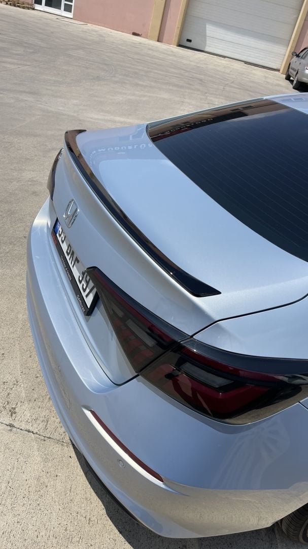 Honda civic fe1 bagaj üstü spoiler hybrid pianoblack 2021+
