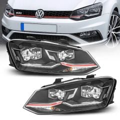 Vw polo 6r 6c gti ön far lambası ledli  2011 / 2017