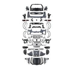 Bmw x5 e70 to g05 dönüşüm body kit seti full facelift 2007 / 2011