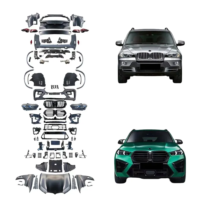 Bmw x5 e70 to g05 dönüşüm body kit seti full facelift 2007 / 2011