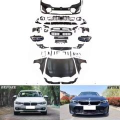 Bmw f30 to g20 lci dönüşüm body kit seti full facelift 2012 / 2018