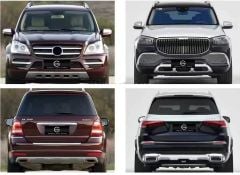 Mercedes gls x166 to x167 maybach dönüşüm body kit seti full facelift