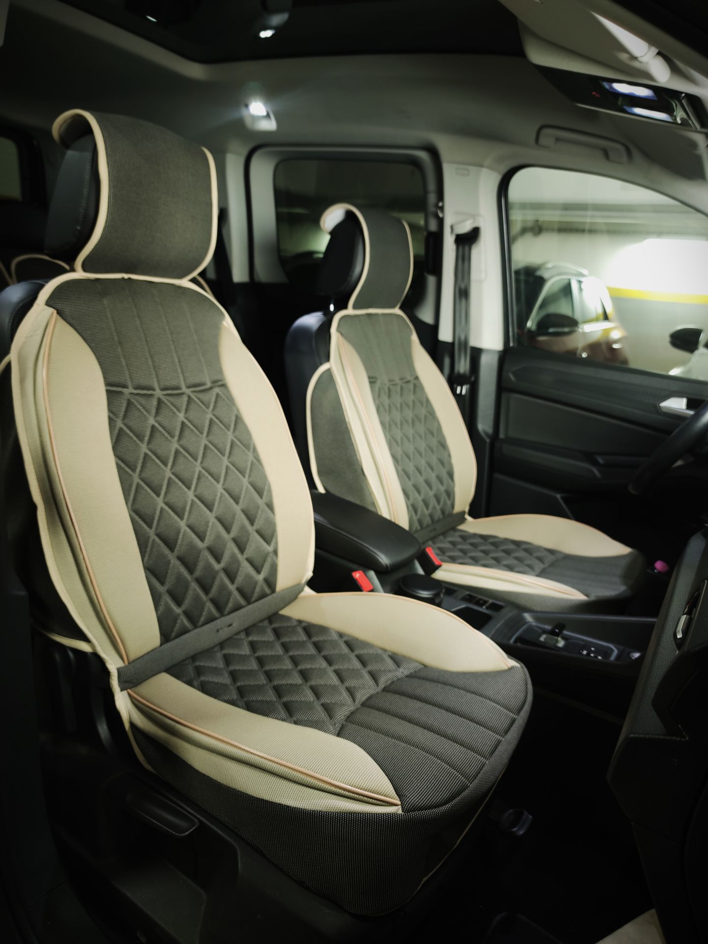 Space Elegance 5'li Minder Koyu Bej-Bej / KLMNY540