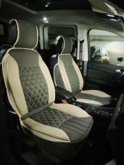 Space Elegance 5'li Minder Koyu Bej-Bej / KLMNY540