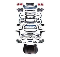 Mercedes gl x164 to x166 gls63 dönüşüm body kit seti full facelift