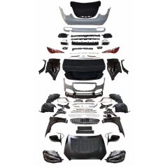 Mercedes w221 to w223 maybach dönüşüm body kit seti full facelift