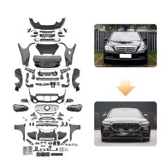 Mercedes w221 to w223 s450 dönüşüm body kit seti full facelift