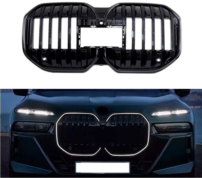 Bmw g70 m760 ön böbrek panjur ızgara ledli 2023+