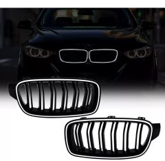 Bmw f30 m3 ön böbrek panjur ızgara ledli 2012 / 2018