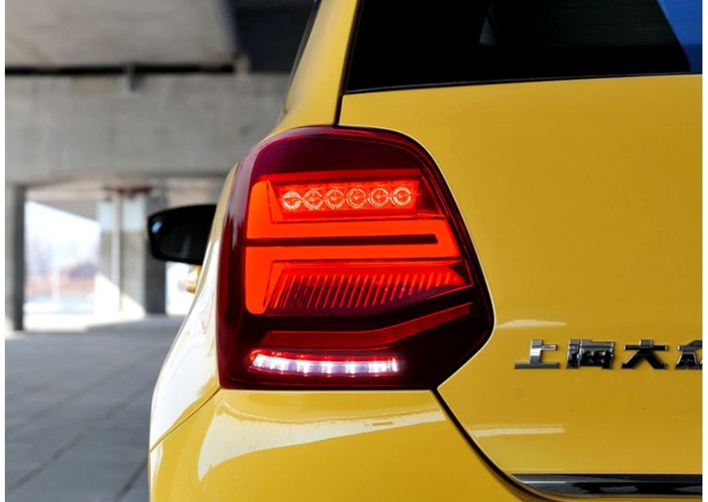 Vw polo 6r 6c stop lambası ledli kırmızı q2 dizayn 2013 / 2018