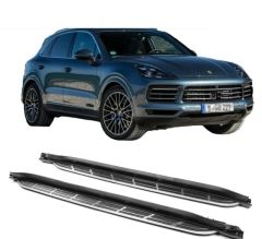 Porsche cayenne yan basamak marşbiyel koruma 2020+