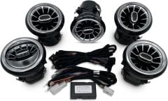 Mercedes cla w117 airwent havalandırma menfez seti ledli ambiyans 2012 / 2018 12 renk