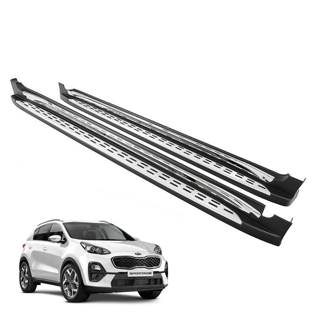 Kia sportage yan basamak koruma marşbiyel 2016+ krom detaylı