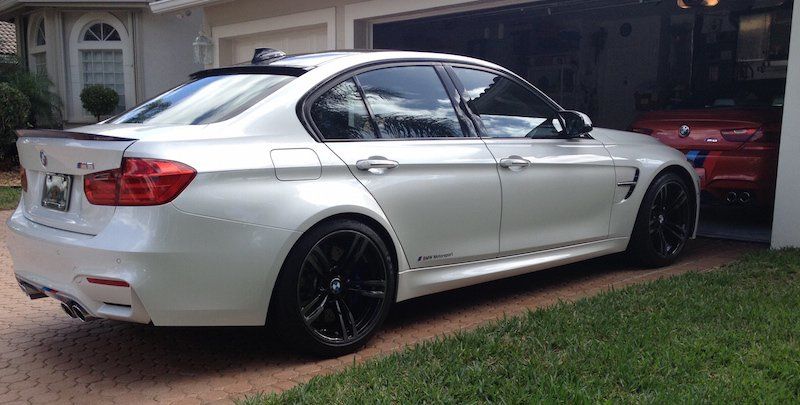 Bmw f30 cam üstü spoiler BOYASIZ plastik 2013 / 2018