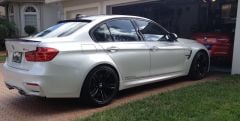 Bmw f30 cam üstü spoiler BOYASIZ plastik 2013 / 2018