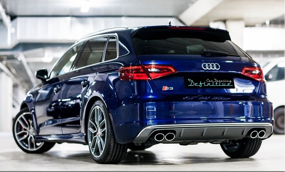 Audi S3 arka tampon difüzörü model hb 2013+ 8v