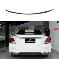 Mercedes w213 bagaj üstü spoiler siyah boyalı plastik 2015+