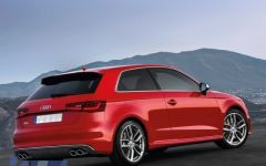 Audi S3 arka tampon difüzörü model hb 2013+ 8v