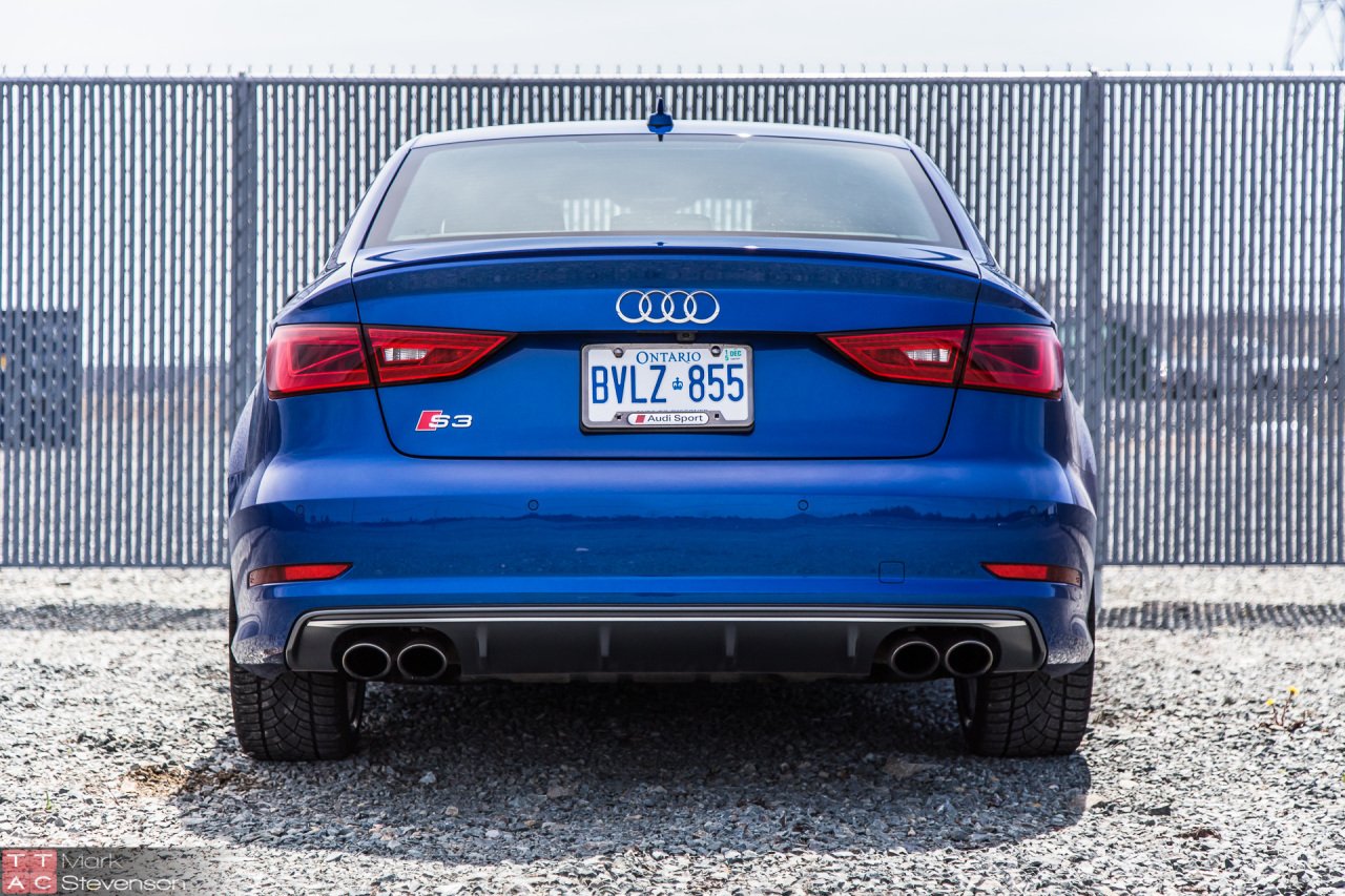 Audi S3  arka tampon difüzörü model sedan 2013+ 8v