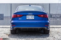 Audi S3  arka tampon difüzörü model sedan 2013+ 8v