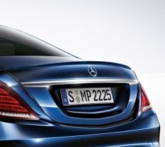 Mercedes w222 bagaj üstü spoiler pianoblack s serisi