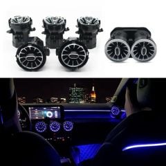 Mercedes w177 airwent havalandırma menfez seti ledli ambiyans 2018+ 64 renk ön arka