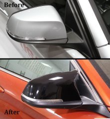 Bmw f32 ayna kapağı piano black m4 model tırnaklı