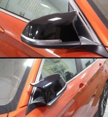 Bmw f32 ayna kapağı piano black m4 model tırnaklı