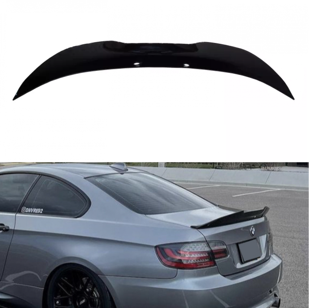Bmw e92 psm bagaj üstü spoiler siyah boyalı 2006 / 2012