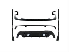 Bmw f40 m tech aerokit body kit seti siyah 2019+ 1 serisi