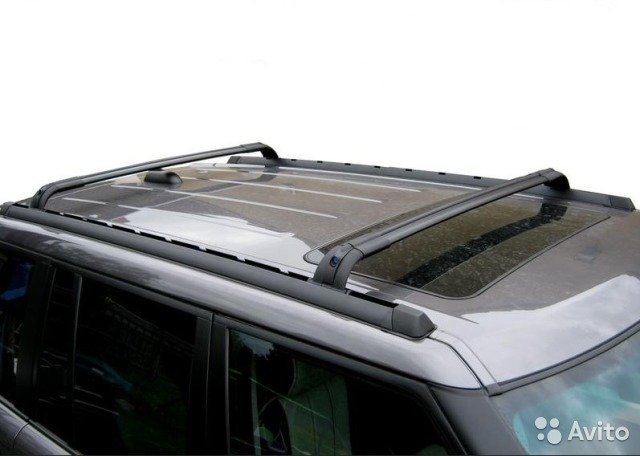 Range rover vogue port bagaj tavan çıtası ve ara atkı siyah 2002-