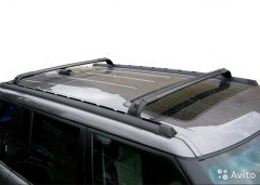 Range rover vogue port bagaj tavan çıtası ve ara atkı siyah 2002-