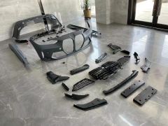 Bmw g22 m4 body kit tampon ve panjur seti 2020+
