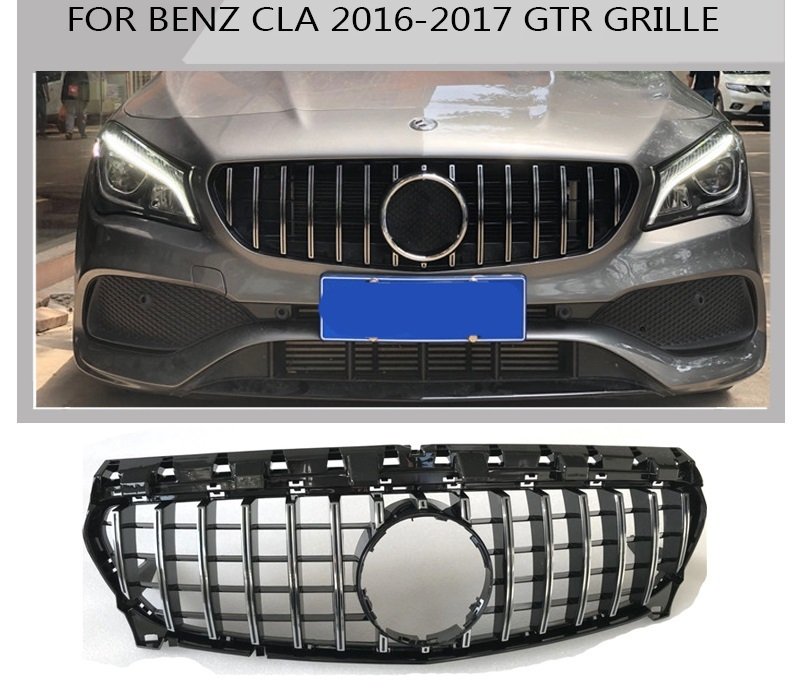Mercedes cla gtr ön panjur ızgara seti amg 2016+ w117