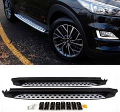 Hyundai tucson yan basamak marşbiyel koruma 2016+ alüminyum