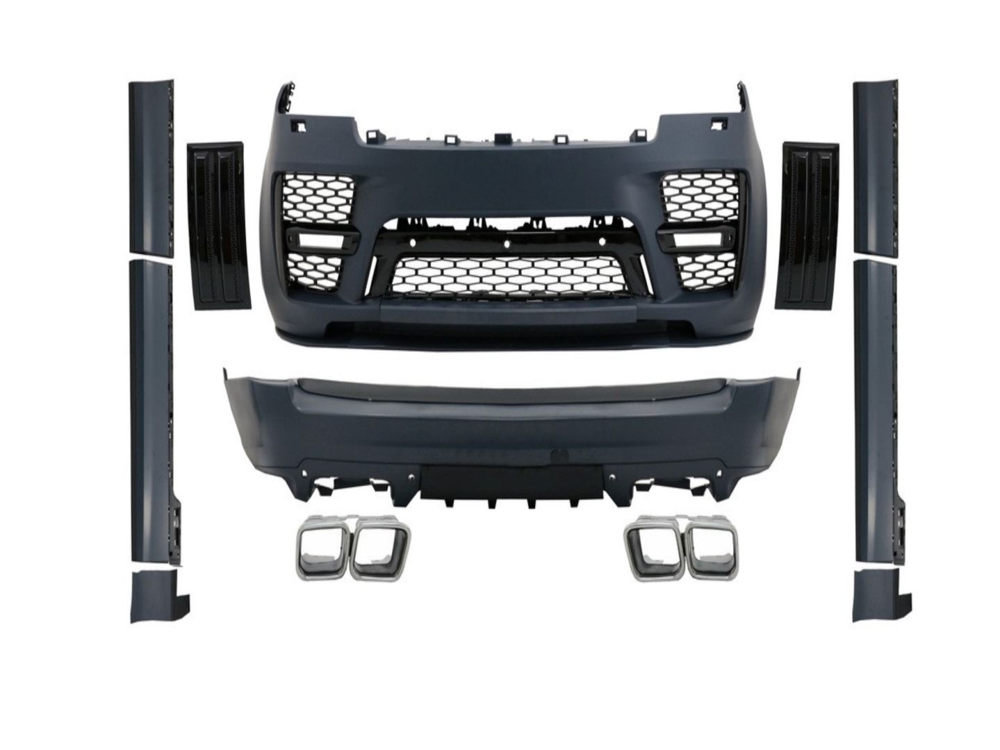 Lr range rover vogue l405 svo body kit tampon seti 2018+