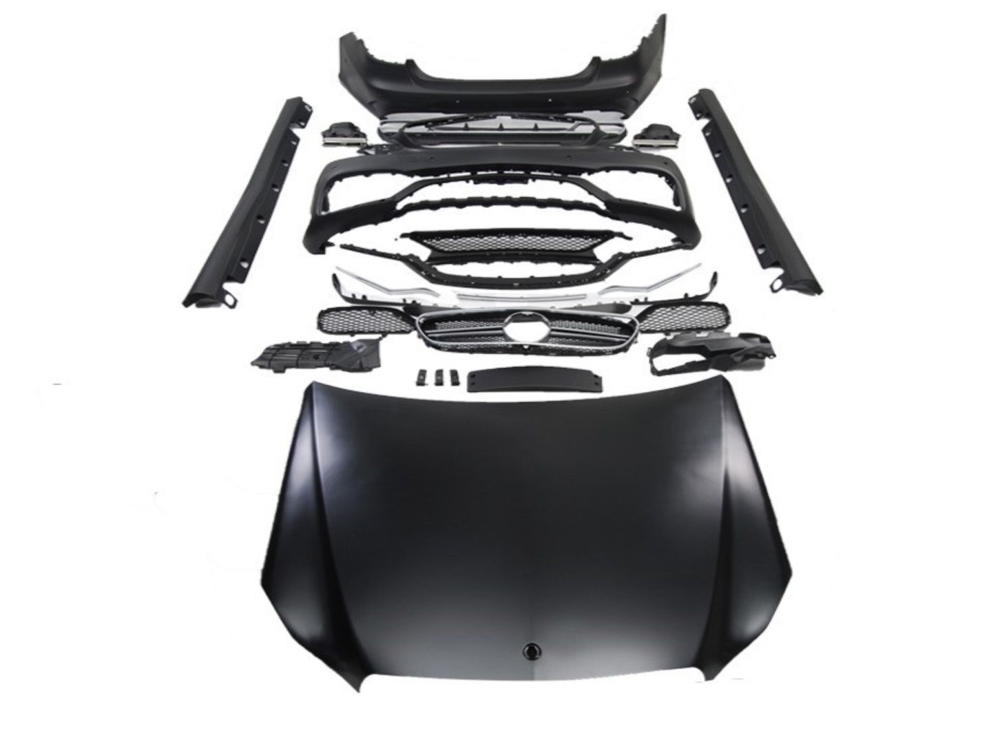 Mercedes w212 e63 full body kit tampon seti 2013 / 2015