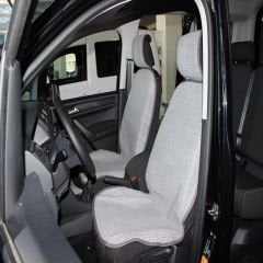 Kilim minder 2'li set açık gri/füme (%10) / KLMNY208-1