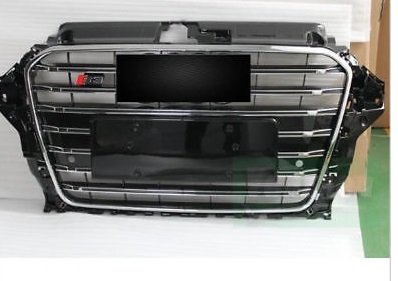Audi a3 s3 ön panjur ızgara 2013 / 2016 8v siyah krom çizgi