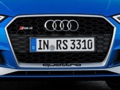 Audi a3 rs3 ön panjur ızgara 2016+ 8v MAKYAJLI