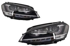 Vw golf 7 ön far lambası bi-xenon 2012 / 2016 R model krom şerit