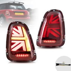 Mini cooper r57 stop lambası ledli british flag 2008 / 2014 kırmızı