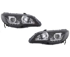 Honda civic fd6 ön far lambası u ledli mercekli bi-xenon 2006 / 2012