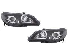 Honda civic fd6 ön far lambası u ledli mercekli bi-xenon 2006 / 2012