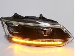 Vw polo 6r 6c ön far lambası bi-xenon passat b8 model 2011+