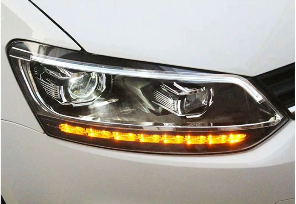 Vw polo 6r 6c ön far lambası bi-xenon passat b8 model 2011+
